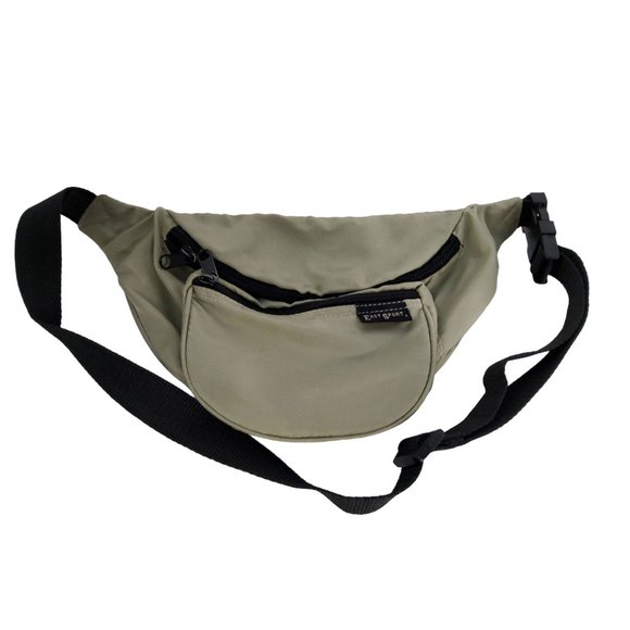 east sport khaki color 3 zipper pocket adjustible fannie pack. - Picture 1 of 2